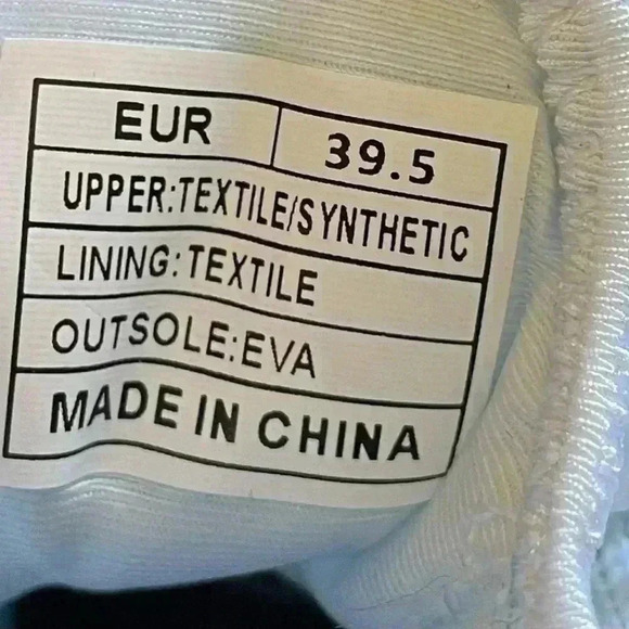 Unnamed White Slip-On Sneaker, EU size 39.5, New - Picture 3 of 6